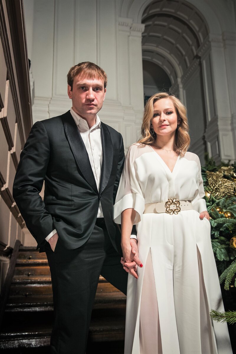    Юлия Пересильд и Михаил Тройник