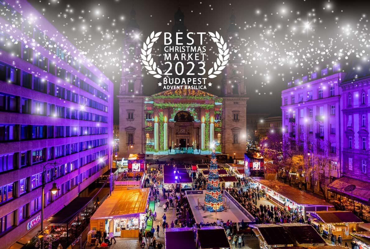 Christmas market, Budapest, Hungary