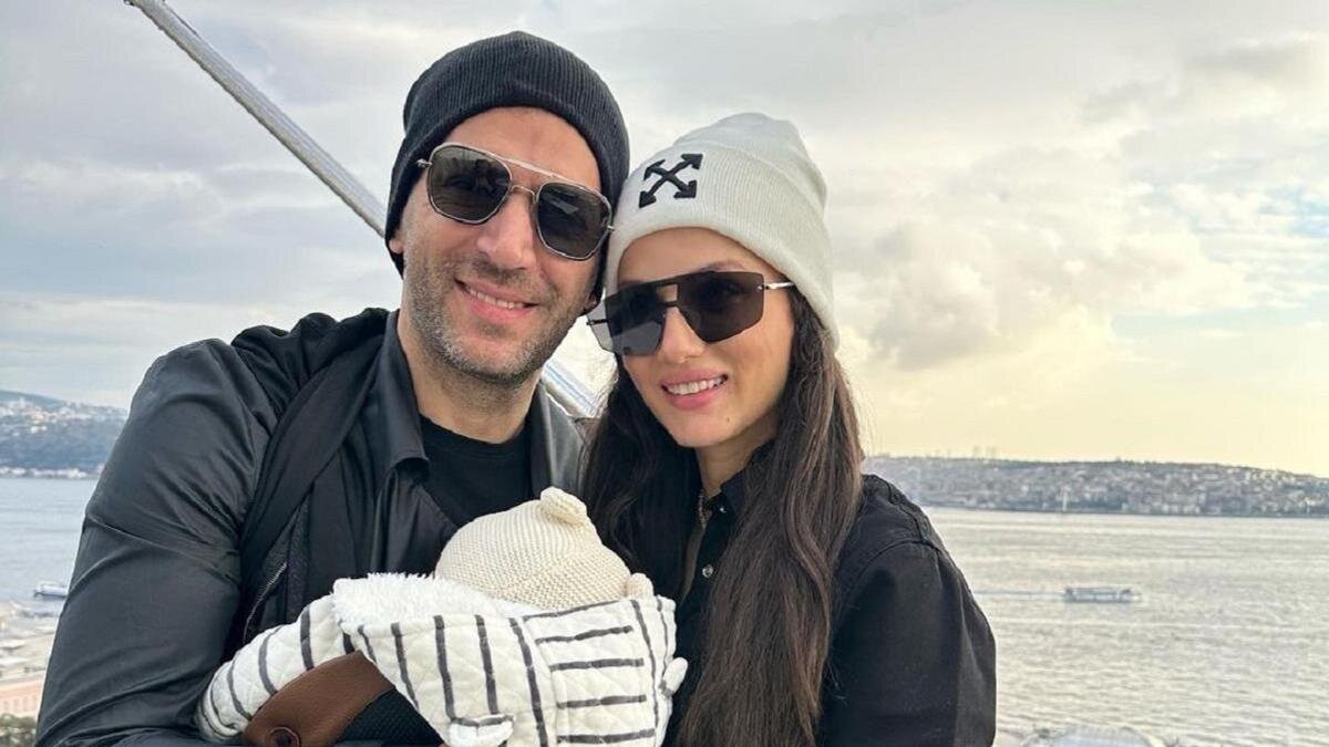    Мурат Йылдырым с женой и дочерью:instagram.com/mrtyldrm