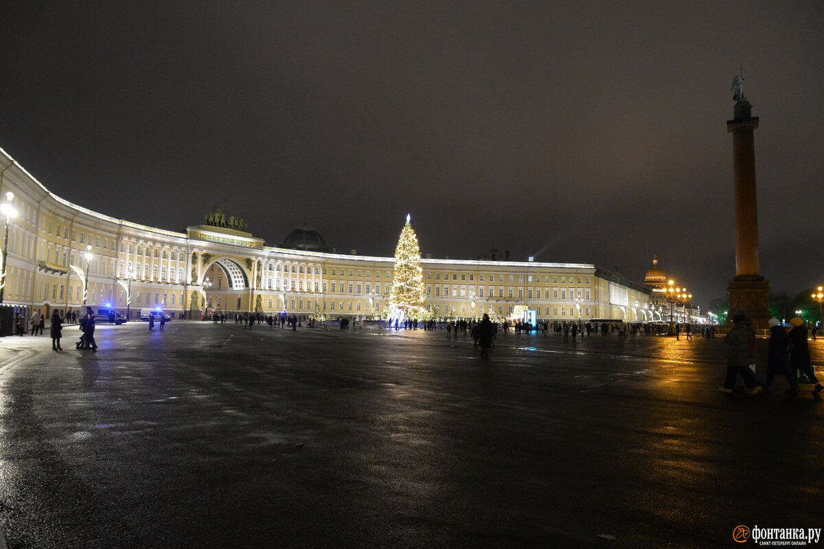 Питер в январе фото