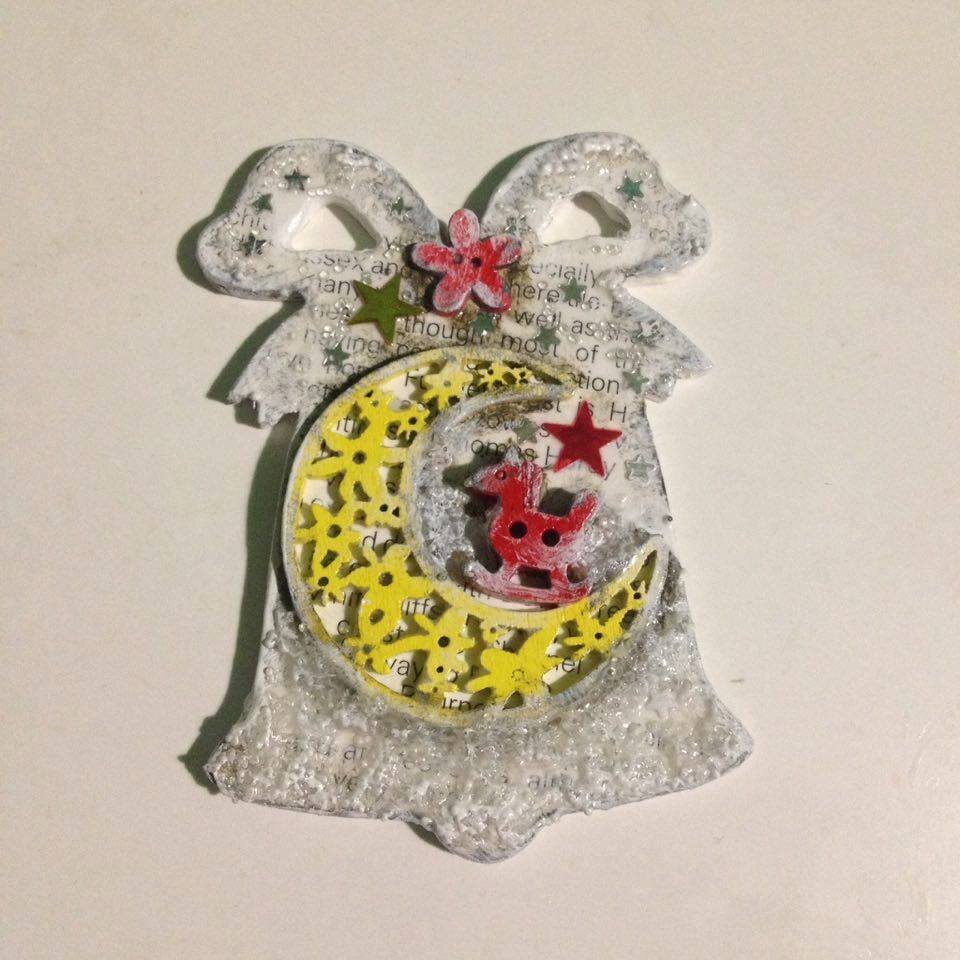 Авторская ёлочная игрушка Ники Коэн.