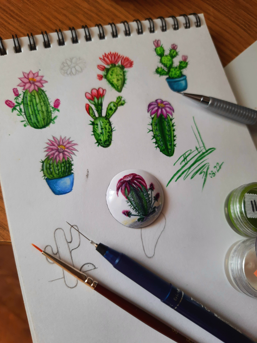 Вставка в ювелирное украшение, изготовленная в технике Финифть. Автор, дизайнер и мастер Мошкорина В.Р. - ViaMo7