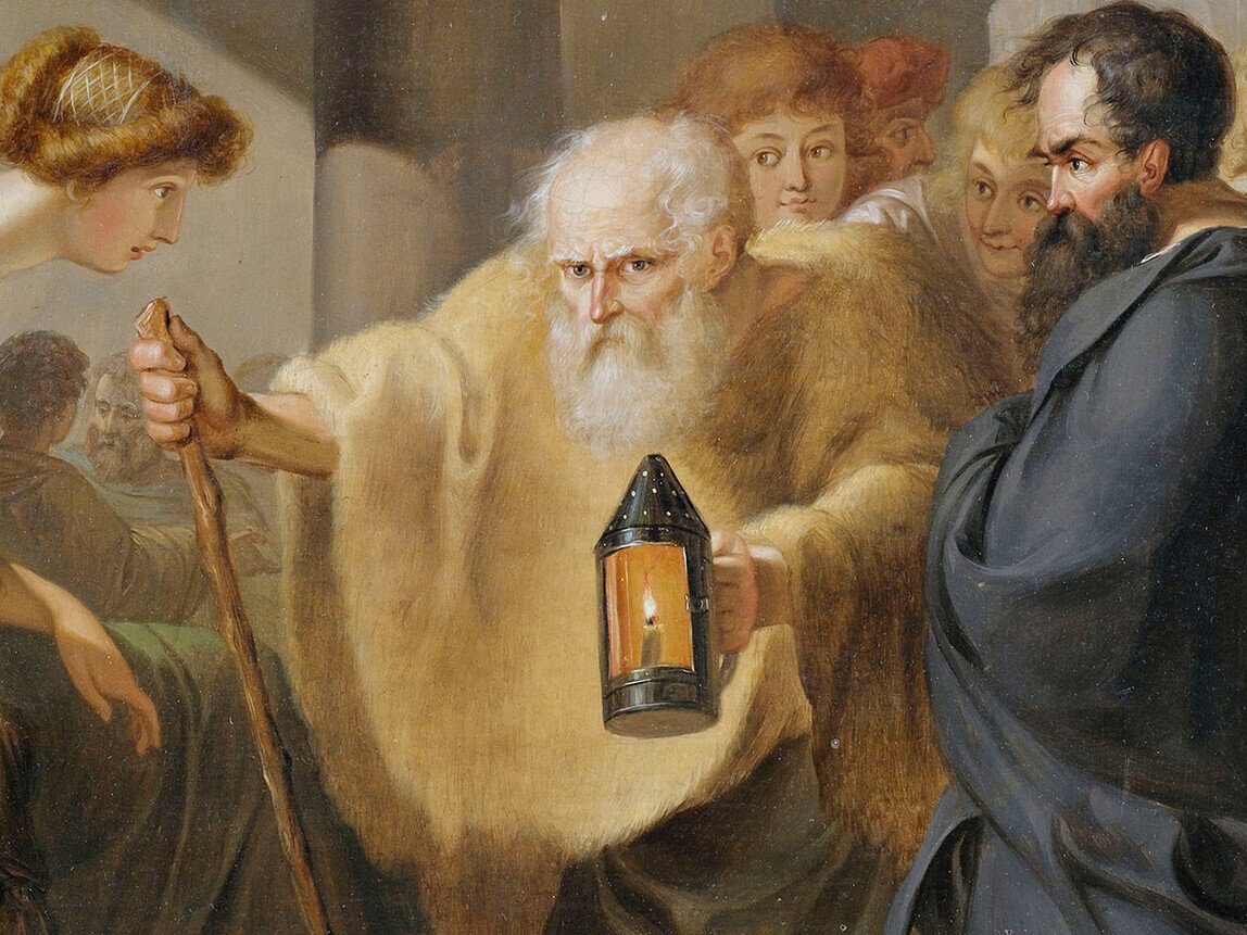 Древнегреческий философ Диоген Синопский - этический образ нравственности материалов КОБ МВ, внедряемый в психику сторонников КОБ.