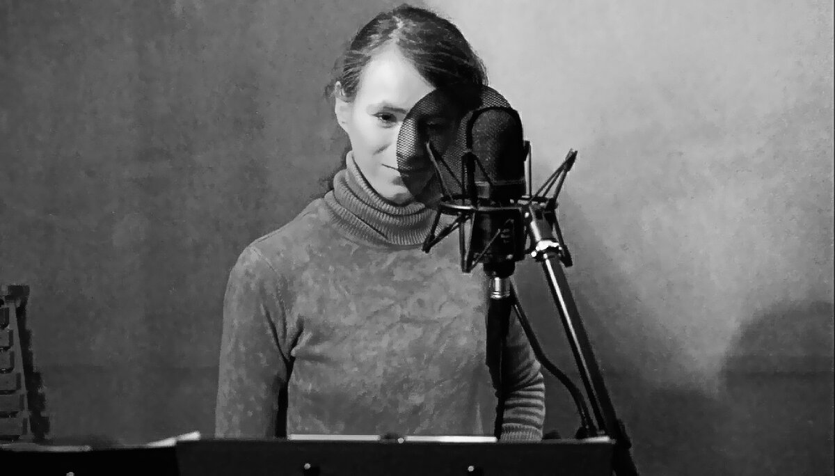 Кадр из студии звукозаписи. "Как Гринч украл Рождество"