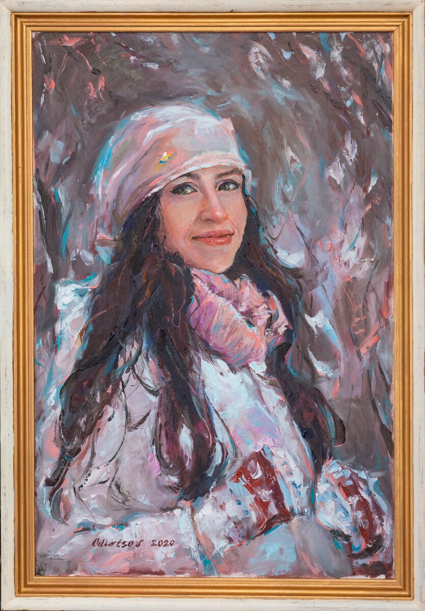"Валентина", холст, масло, 2020г. 