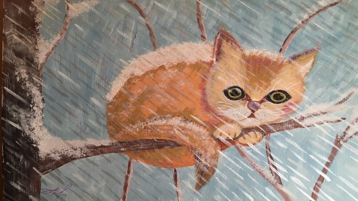 Я стала рисовать котов. Заглядывайте ко мне на блог https://irinakovalkova.ru/