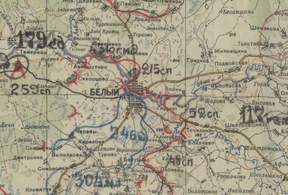 Отчётная карта по состоянию на 16.06.42