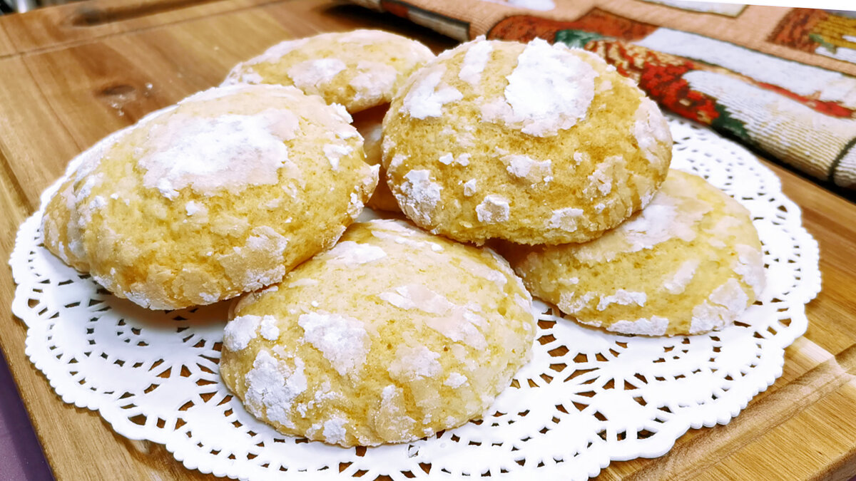 Печенье «лимонные узелки»