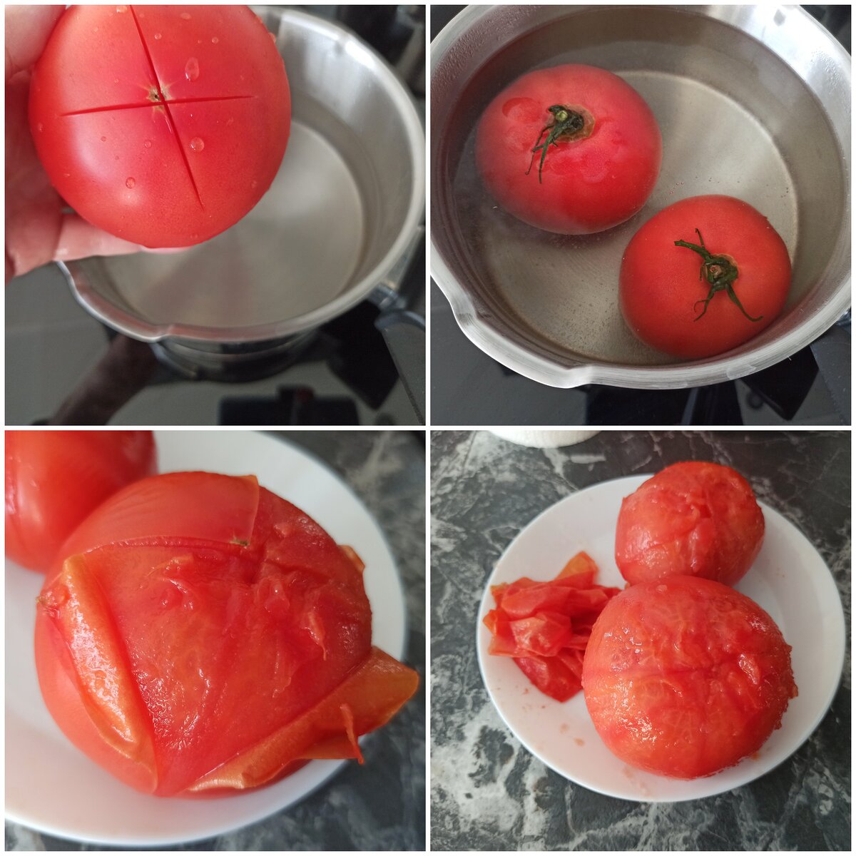 Со свежими помидорами я готовлю в сезон.