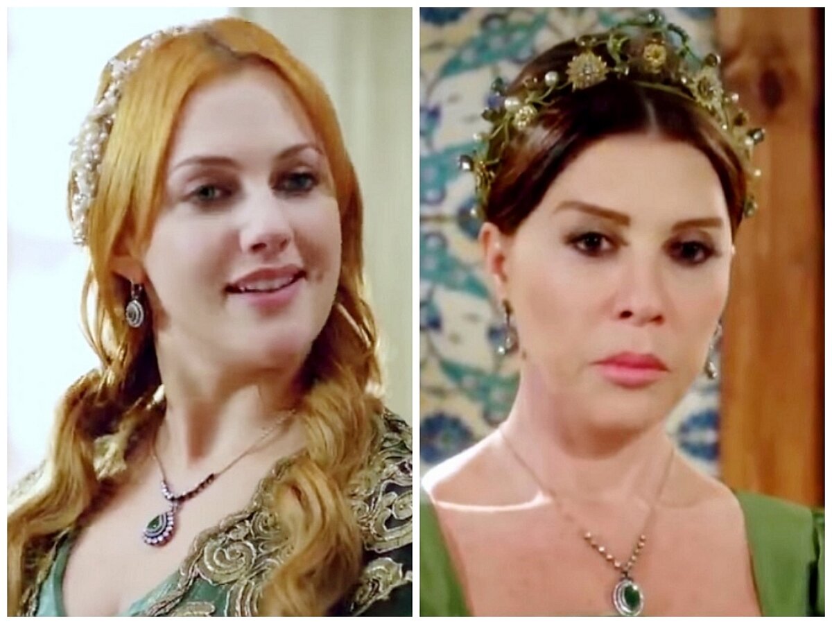 Кадры из сериала "Великолепный век" 