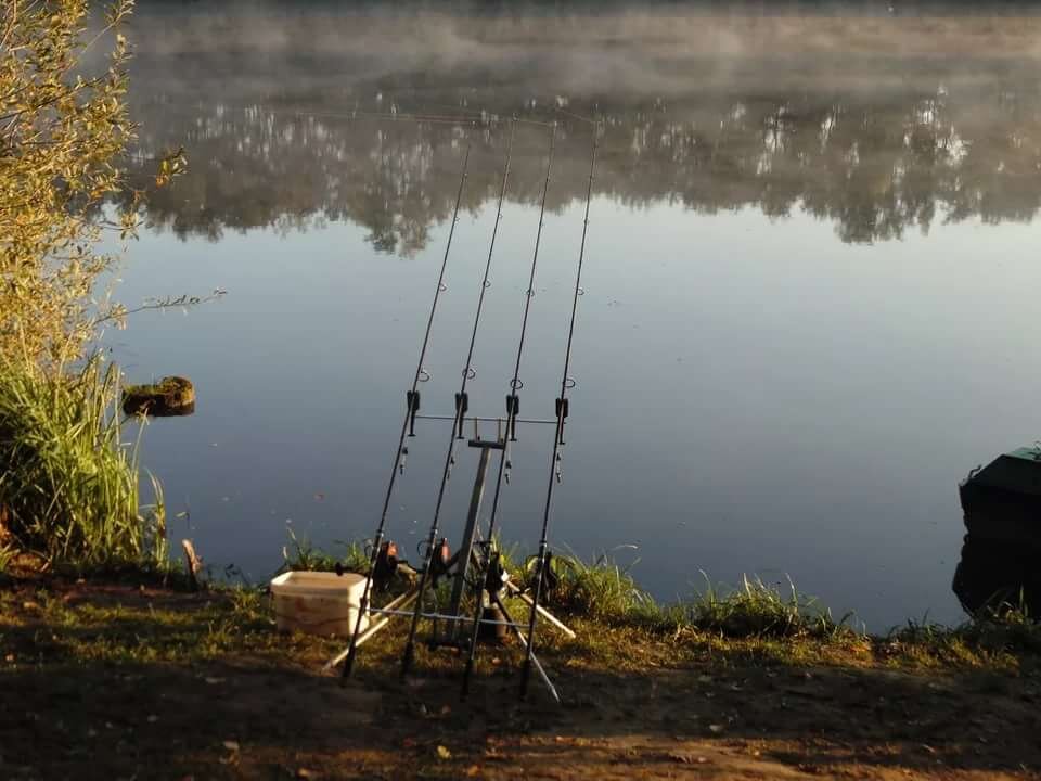 Фото удочек на рыбалке летом