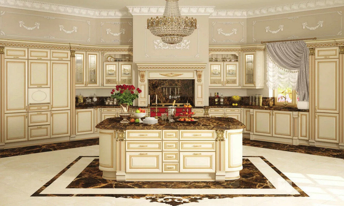 Классические кухни Источник фото мосмебельхаус
