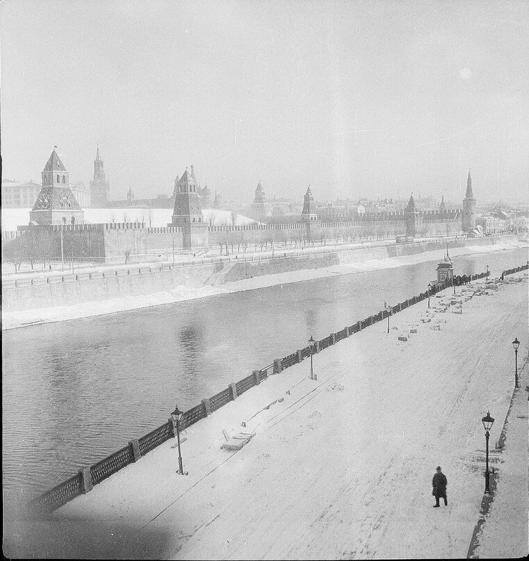 Зима в москве старые