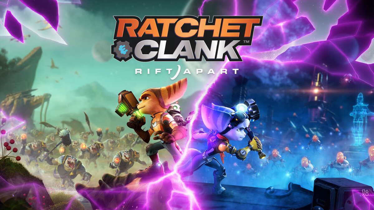 Логотип игры Ratchet & Clank: Rift Apart