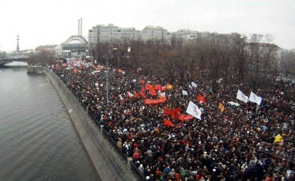 Декабрь 2011. Первый митинг на Болотной