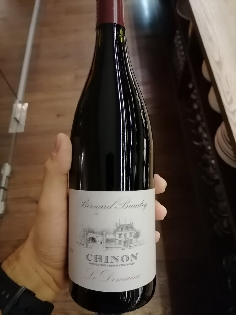 Пример прекрасного Каберне Франа из Шинон, Долина Луары.