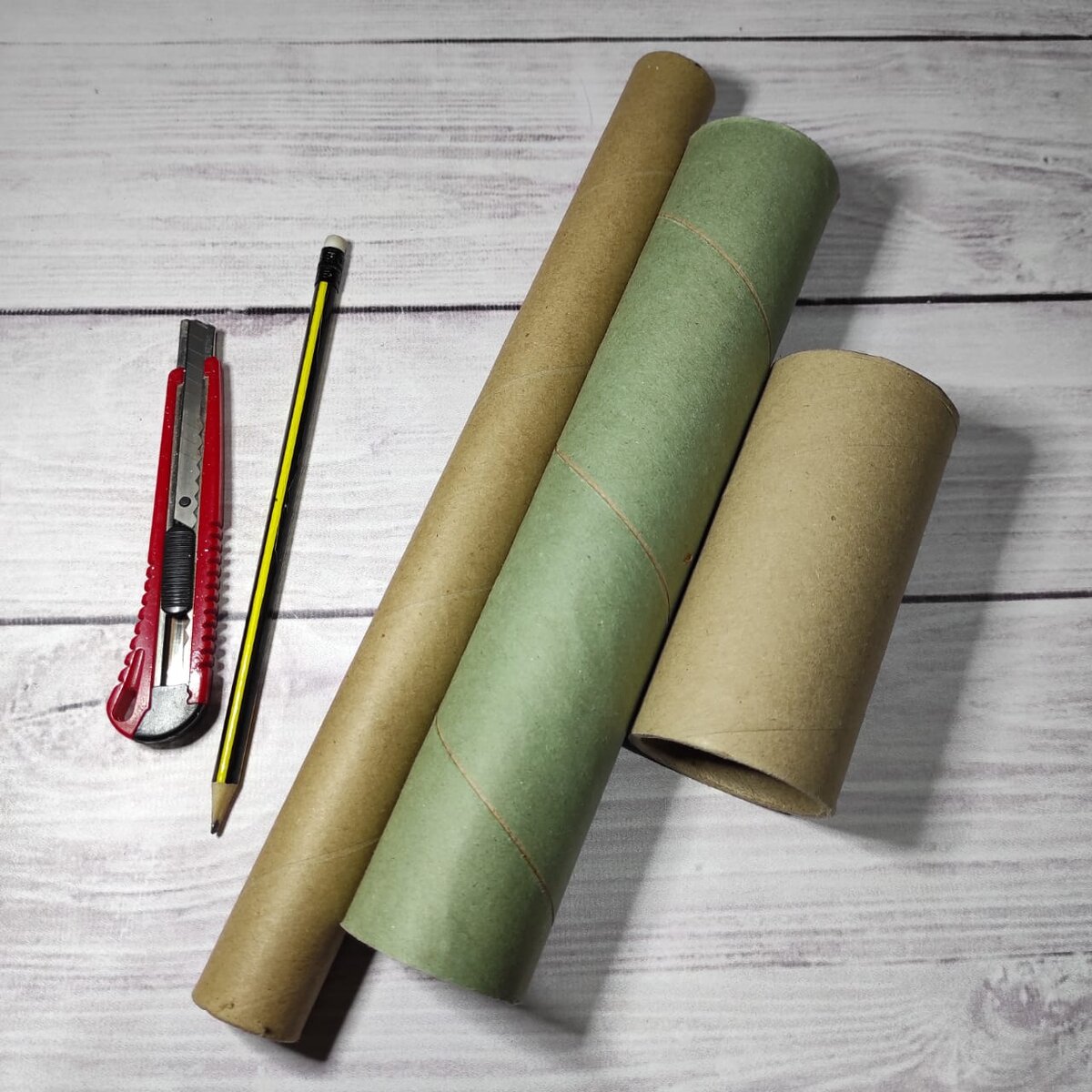 из этих трубок будем делать органайзер