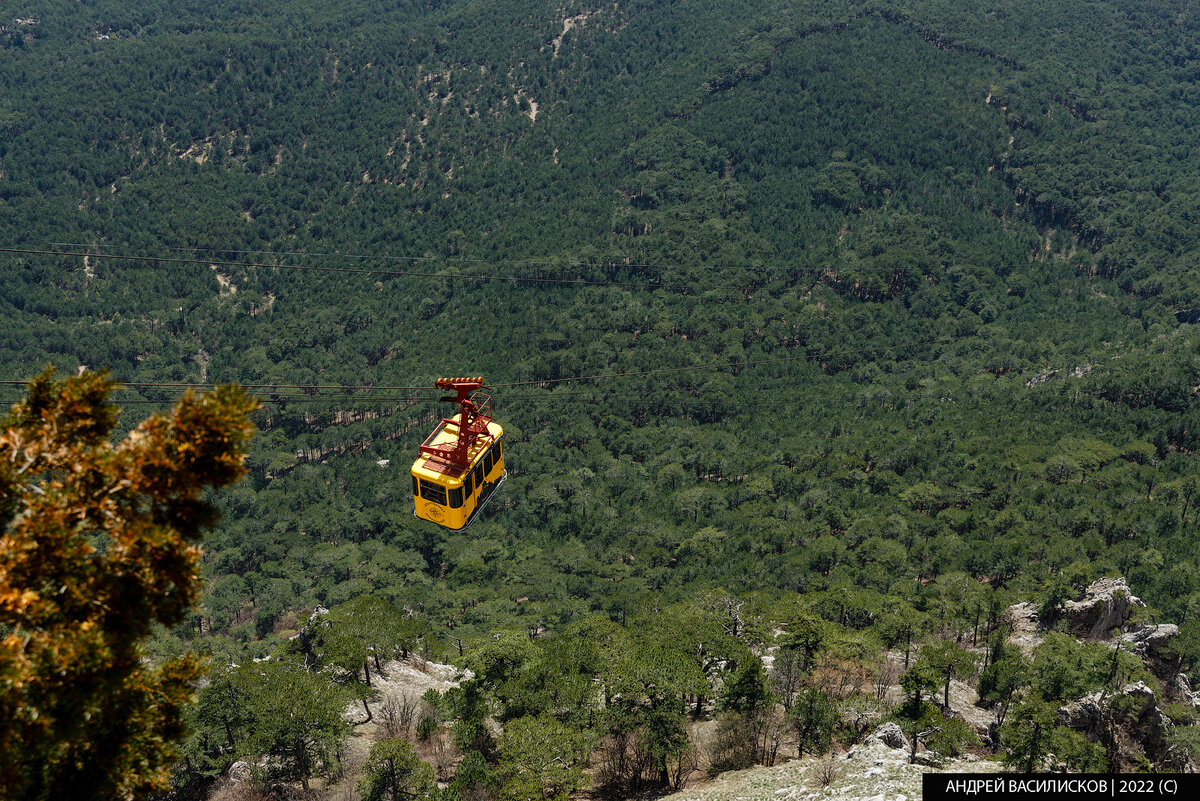 канатная дорога на Ай-Петри