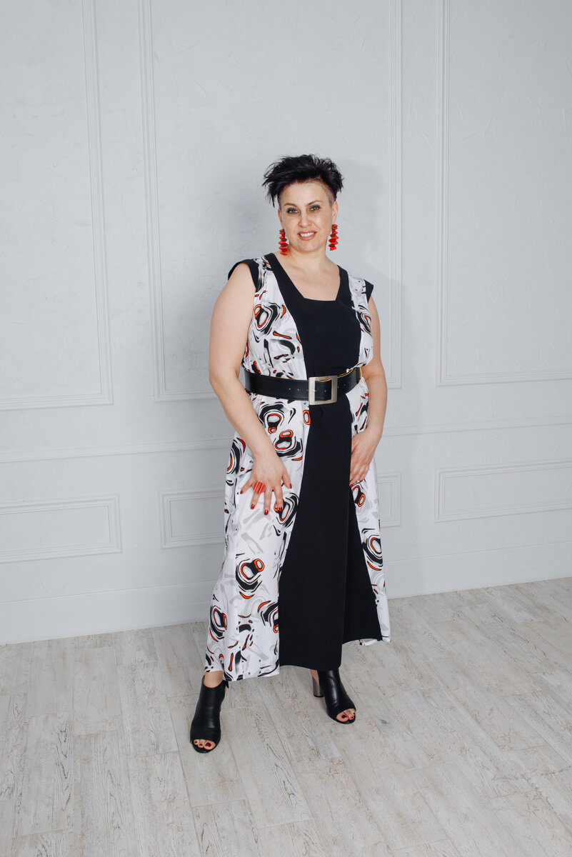 Колорблокинг в модели