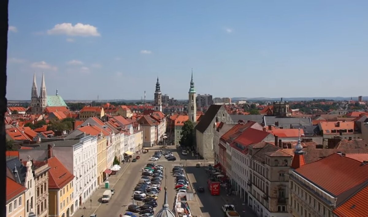 Улицы и дома города Гёрлиц