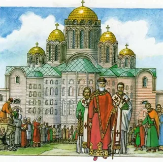 Православная церковь в древней руси 6 класс презентация пчелов
