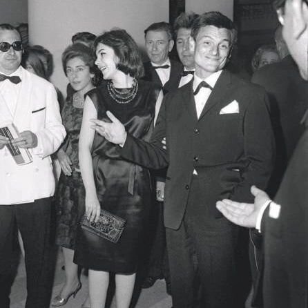 Андрей Тарковский и Валентина Малявина на Венецианском кинофестивале в 1962 году