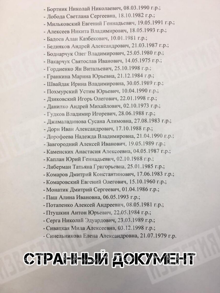 Что не так со «списком 31»?Кто запретил им въезд в Россию на пол века?