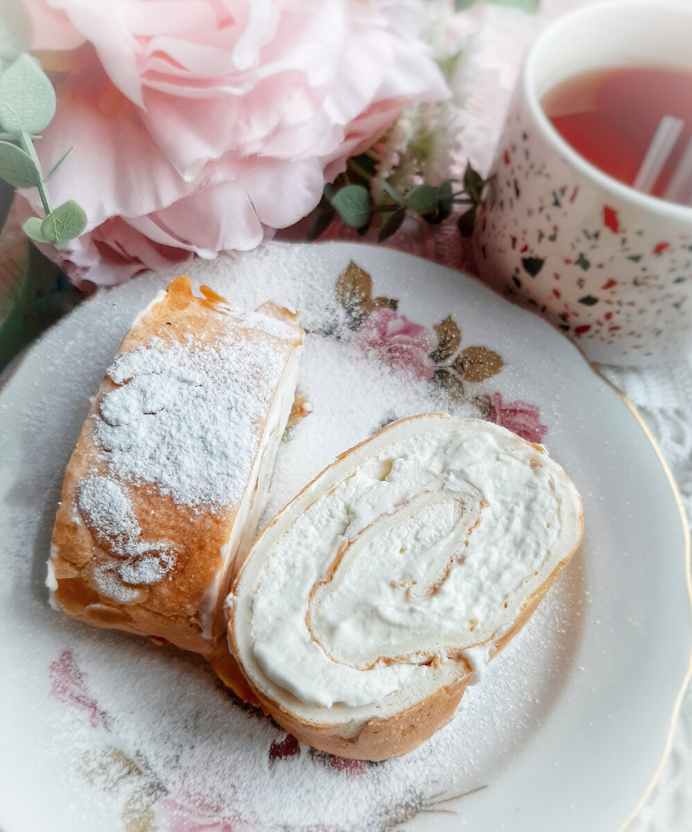 ПП Белковый рулет со сливками 😍 | ПП Рецепты для Здорового питания | Дзен