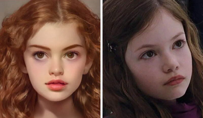 Ренесми Каллен в книге/ в фильме