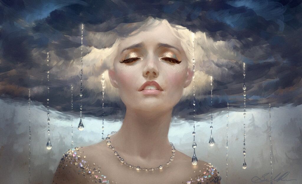 Художник Selene Regener Thunder rain. 