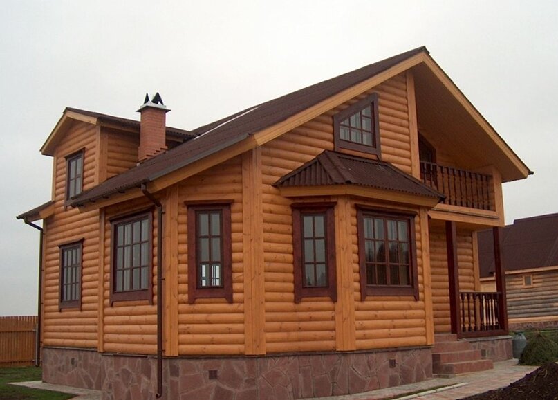 Облицовка блок-хаусом