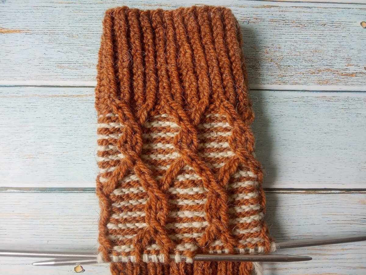 узор для носков