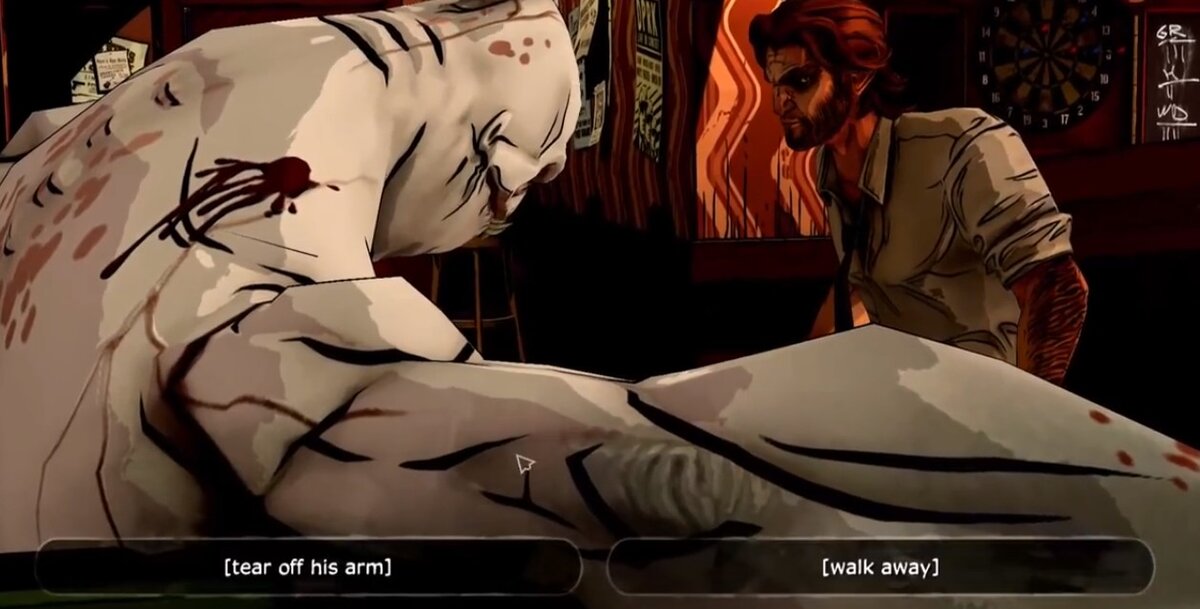 "Ты победил в драке. Хочешь добить лежачего?" – вот и весь сложный выбор.