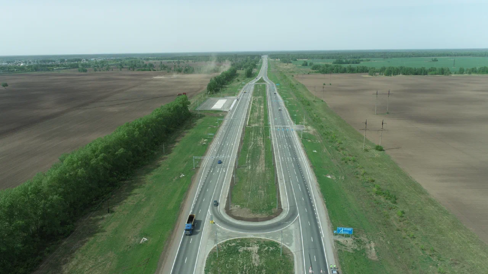    Чуйский тракт в Алтайском крае расширяют до четырех полос. Фото: Упрдор "Алтай".