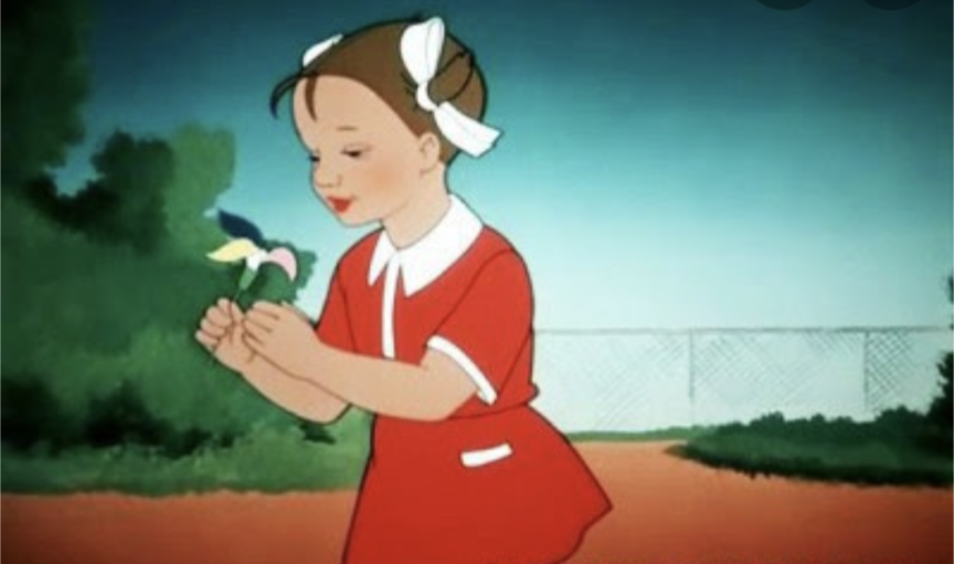 Кадр из мультика Цветик-семицветик