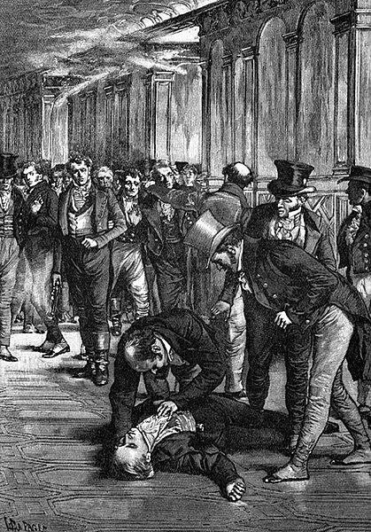 Убийство Спенсера Персеваля by Walter Stanley Brittney.