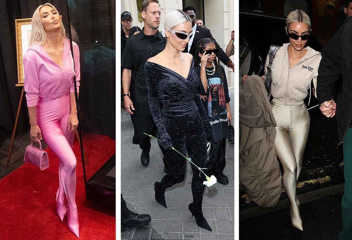     Ким Кардашьян и ее любимые Balenciaga pantaleggings