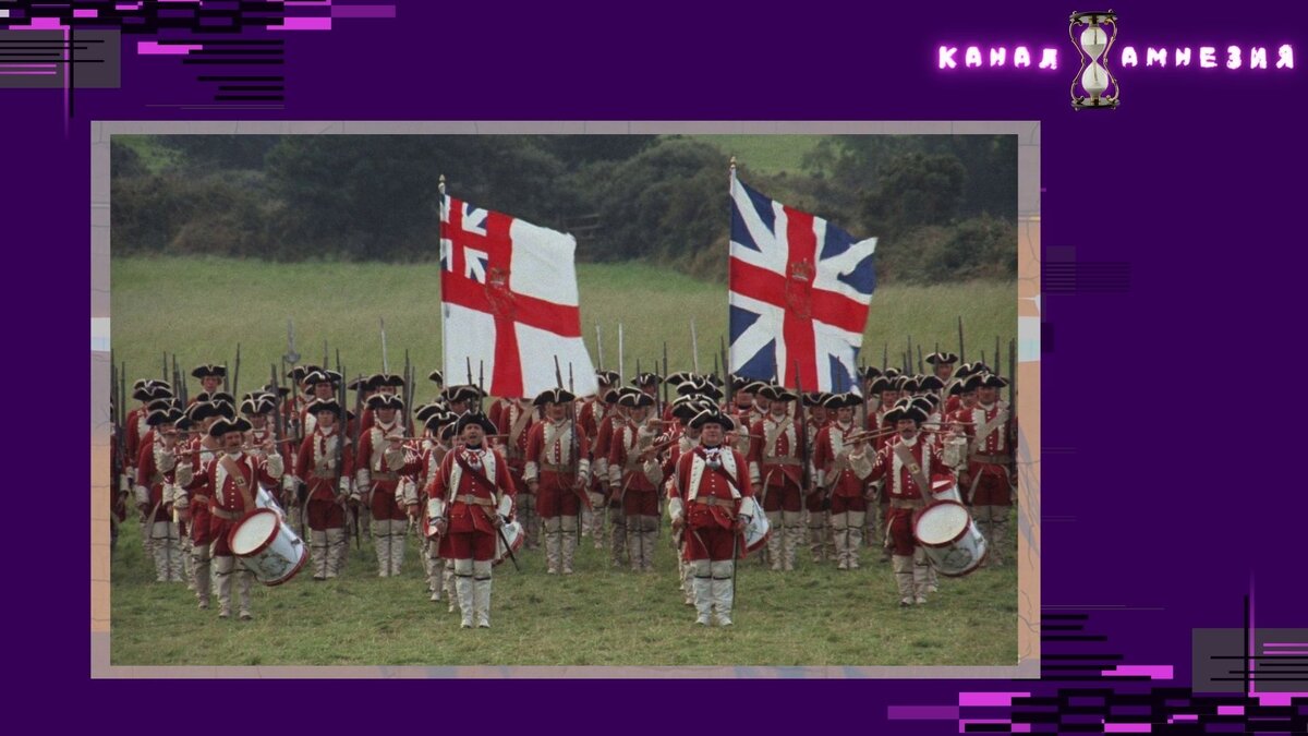 Британские солдаты идут в атаку. Кадр из фильма С. Кубрика «Барри Линдон», 1975