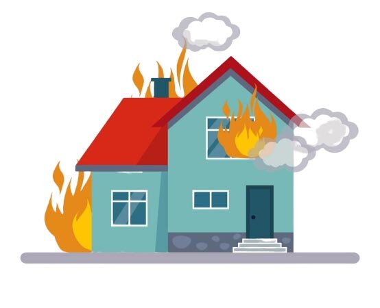 Пожар в доме (источник изображения tt-snab.ru)