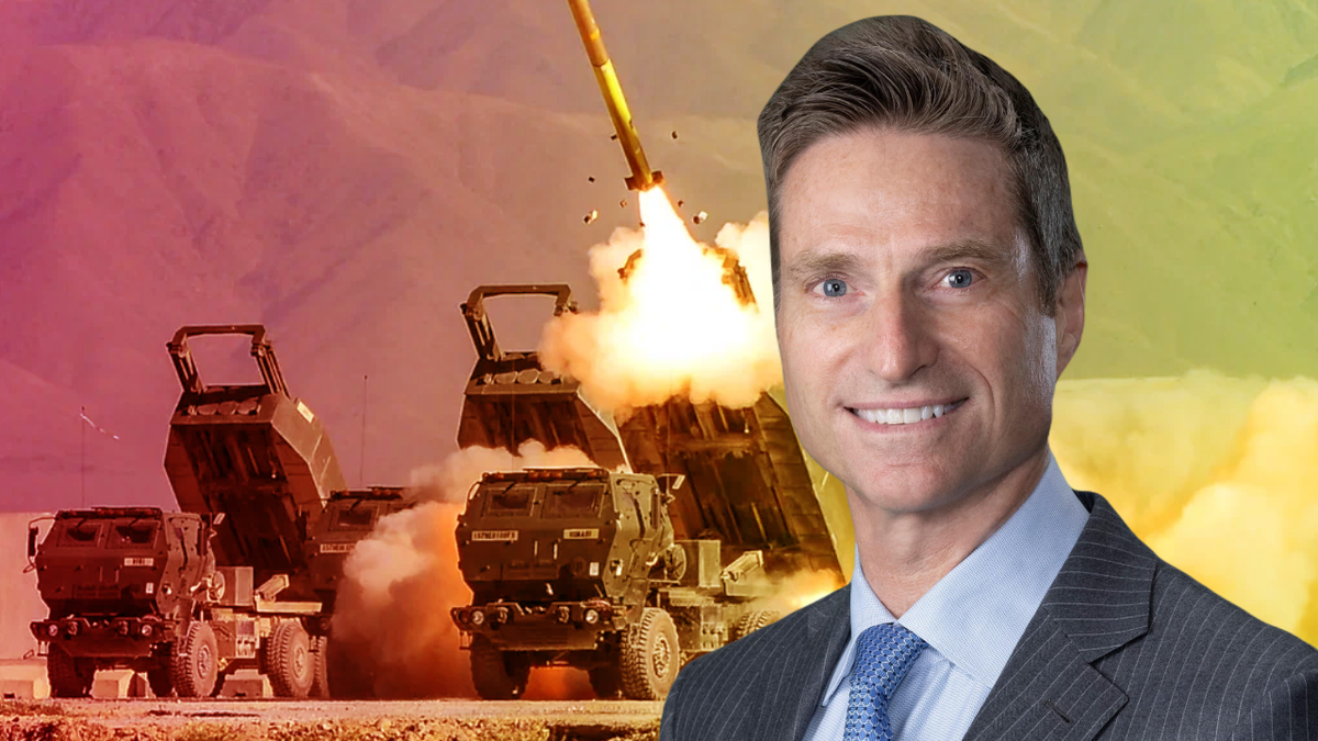 На фото Джим Таклет, управляющий Локхид Мартин. Акции Lockheed Martin упали из-за провала на Украине