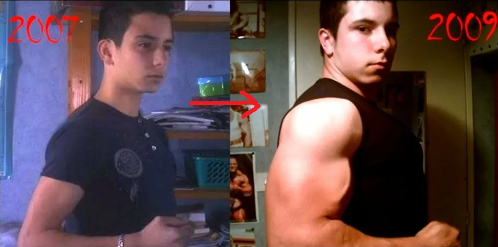 Тот самый парень, прогресс которого я хотел повторить :)