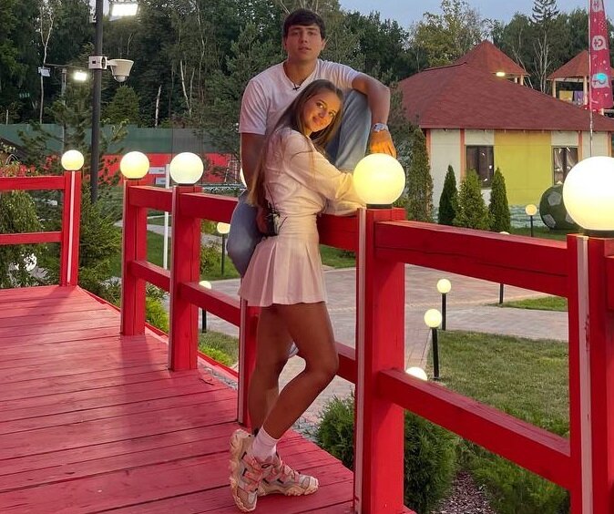 Антон Санников и Ксения Орлова (фото из Telegram)