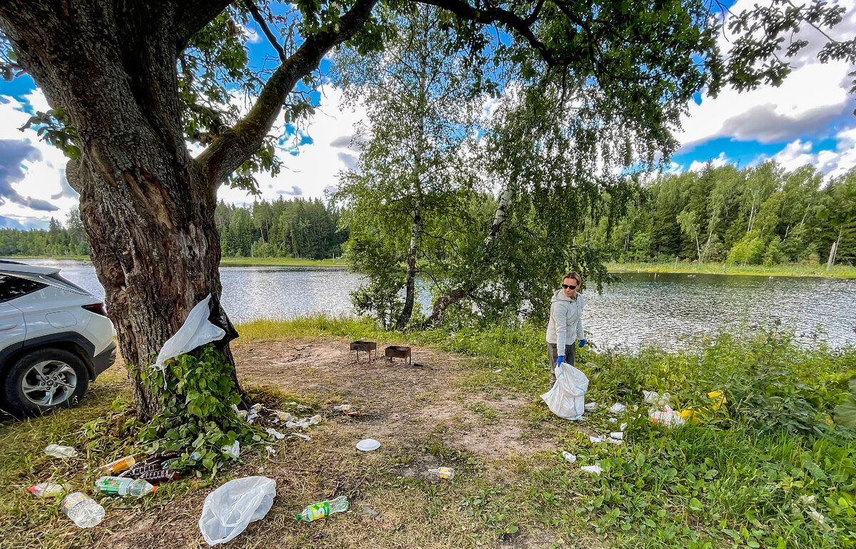 Мусор на природе