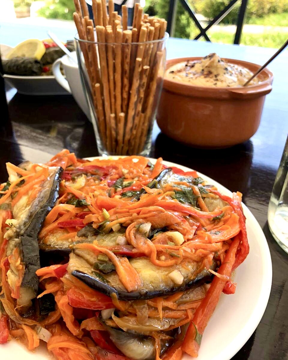 Быстрые маринованные баклажаны