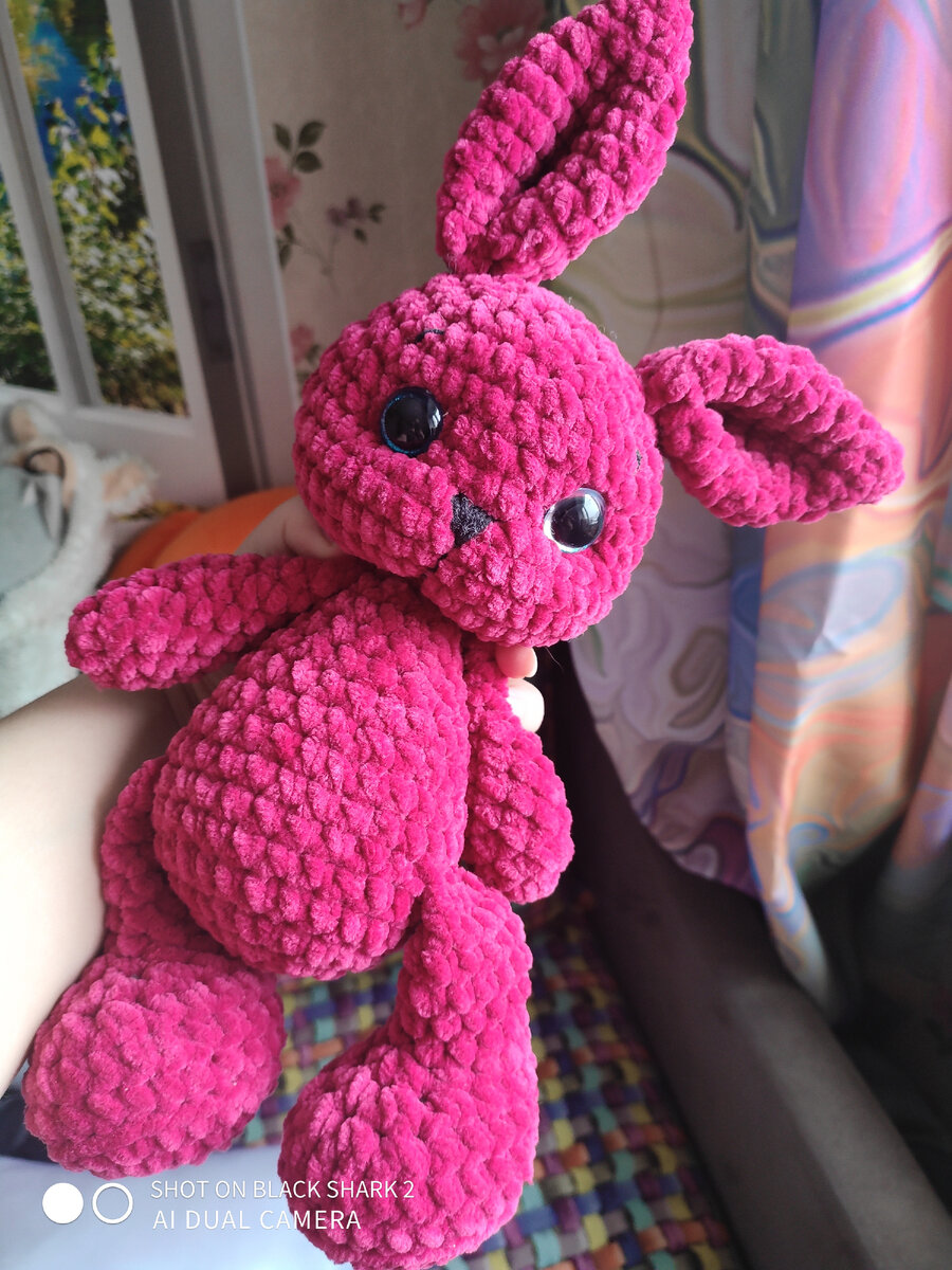 Работа автора, по мк valerika_crochettoys.