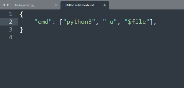 Настройка Sublime Text 