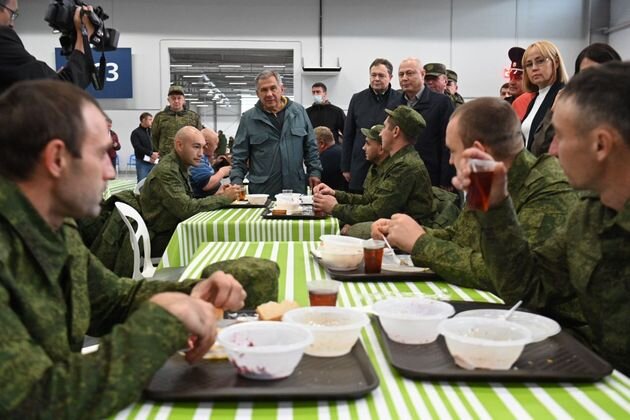    Пункты сбора мобилизованных в Татарии t. me/rustamminnikhanov