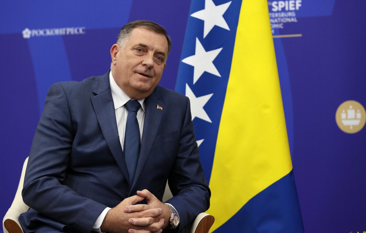    Член Президиума Боснии и Герцеговины от сербского народа Милорад Додик  Гавриил Григоров/ТАСС