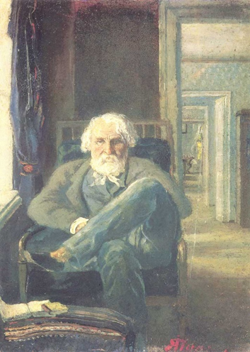 Я. П. Полонский (1819-1898). И. С. Тургенев 1881