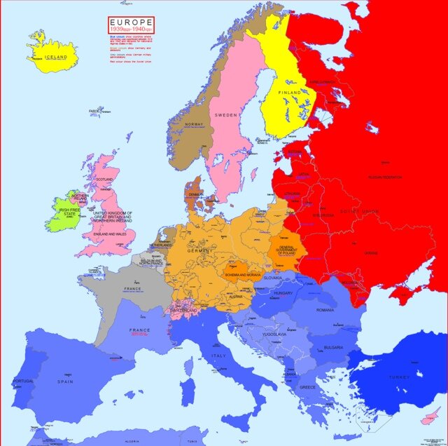 Карта Европы 1941 года. Карта Европы 1940 года. Карта Европы 1940 года политическая. Карта Европы 1941г.